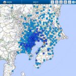 【東京震度3】関東地方で最大震度4の地震発生 M4.7 震源地は千葉県北西部 深さ約70km