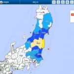 【緊急地震速報】福島県で最大震度5弱の地震が発生 M5.8 震源地は茨城県沖