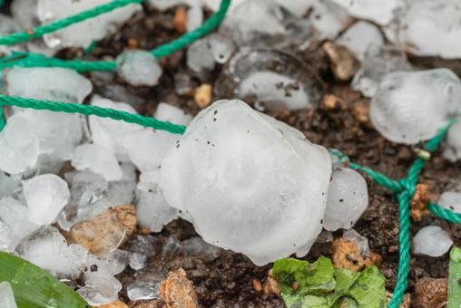 【災害】先日、関東に降り注いだ大粒の雹のせいで「太陽光パネル」がヒビだらけになったんだが…