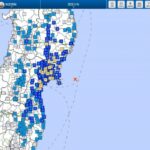 【地震】岩手・宮城で最大震度4の地震発生 M5.4 震源地は宮城県沖 深さ約60km