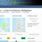 【USGS】フィリピンで「M6.4」の地震が発生