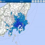 【東京】関東地方で最大震度3の地震が続けて2回も発生 M5.0 M3.6 震源地は千葉県北西部