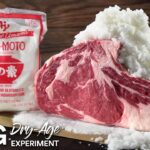 アメリカ人、ステーキ肉を『1kgの味の素』で包んで熟成させたろｗ