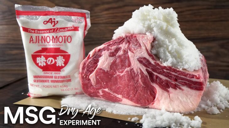 アメリカ人、ステーキ肉を『1kgの味の素』で包んで熟成させたろｗ