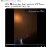 【動画あり】ロシア軍が「ＵＦＯ」を撃墜したと発表…オレンジ色に発光する謎の球形物体に対空ミサイル発射