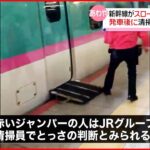 【悲報】新幹線スロープ足蹴り女性の行動、鉄道民から批判殺到。。。