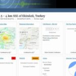 【USGS】トルコで再び「M7.5」の大地震が発生