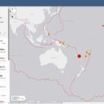 【連動】南太平洋で「M7.7」の大地震が発生 震源はローヤリティー諸島南東方