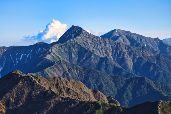 【画像】日本で2番目に高い山に登ってきたよ！！！