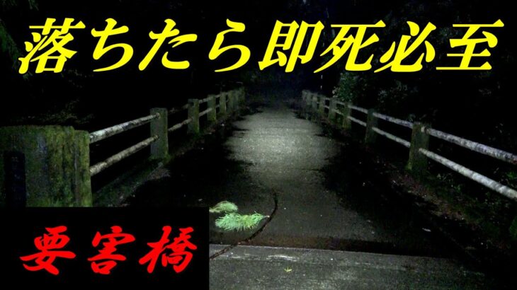 【衝撃】女性が40m転落して死亡した橋、予想以上にヤバ場所だった・・・