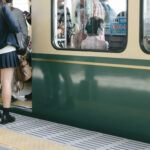 【画像】電車ん中に「ガチで超ヤベエ女いた！！」…ﾊﾟｼｬ！!